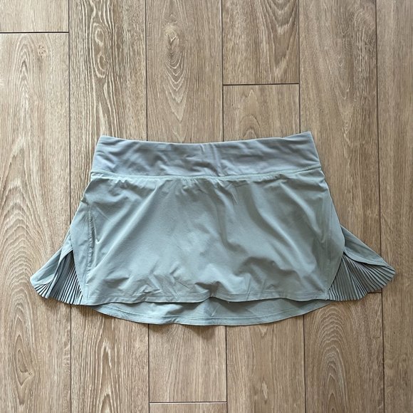 lululemon | Play off the Pleats Skirt - Size 10 Blue Cast - Picture 4 of 13